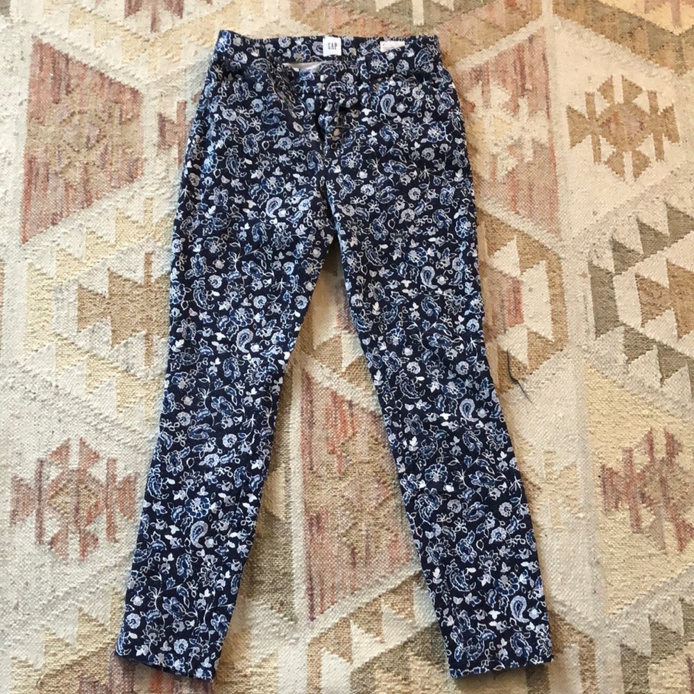 GAP pants | Signature Skinny Ankle Pant | Size 0